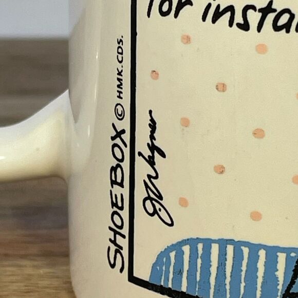 Hallmark Shoebox Greetings Maxine Good Man Jello mug Funny Humor Grandma Gift - Picture 3 of 9